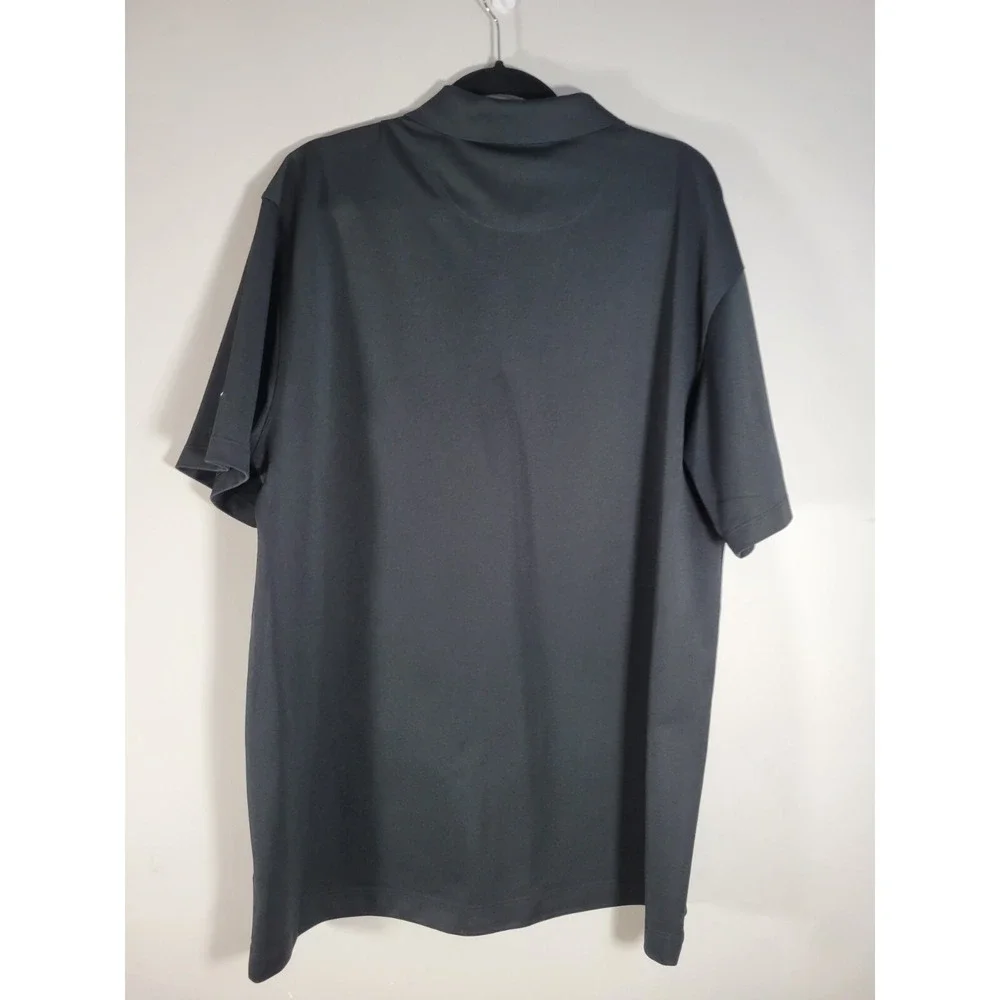 Quaker Maid Men's Nike Golf Polo Shirt Black XL BAC‎ 2010